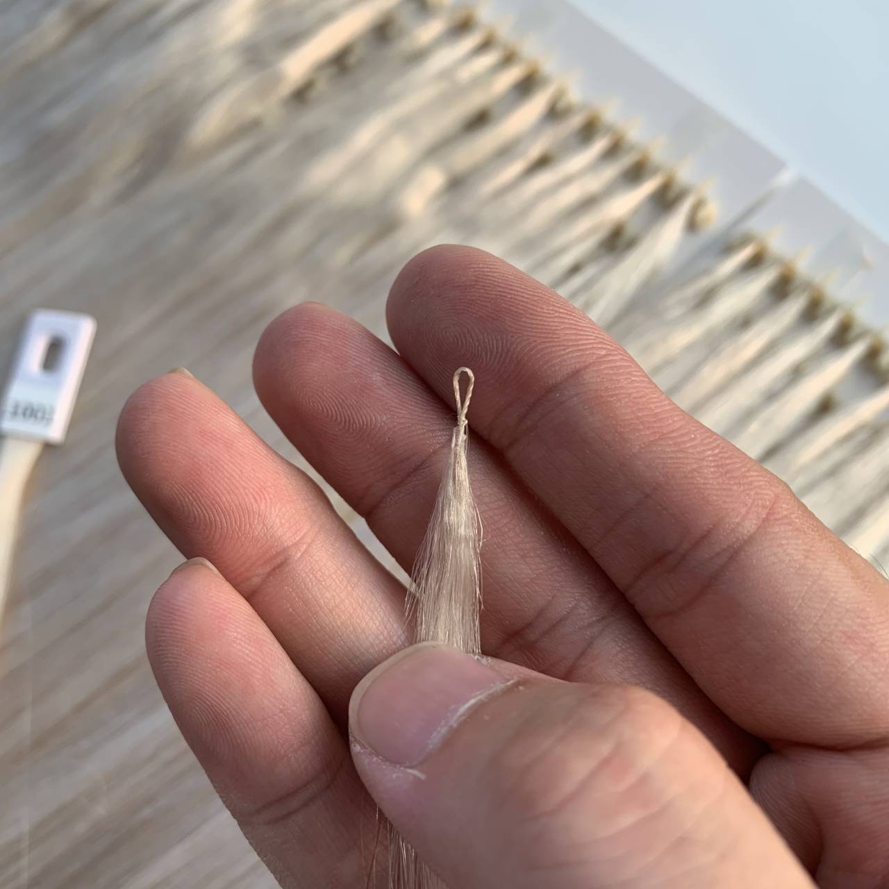 6D-3 hair extension / Light Color /100g