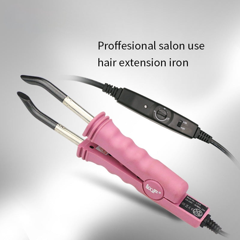 Flat Tip Hot Fusion Tool – Professional Hair Extension Heating Tool