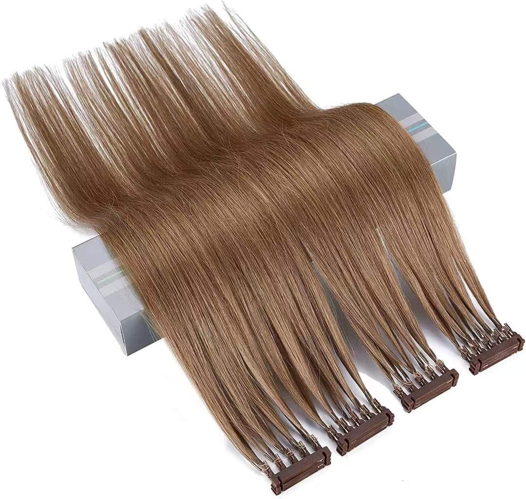 6D-2 hair extensions / Dark Color /100g