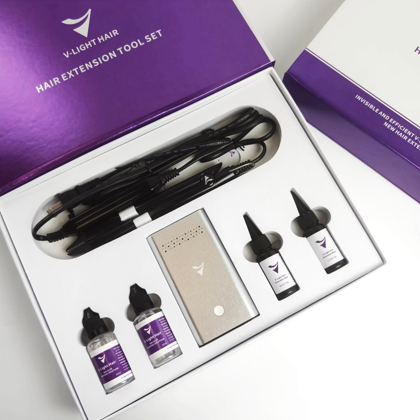 V-light Hair Extensions Experience kit (free shiping)New Packaging Upgraded