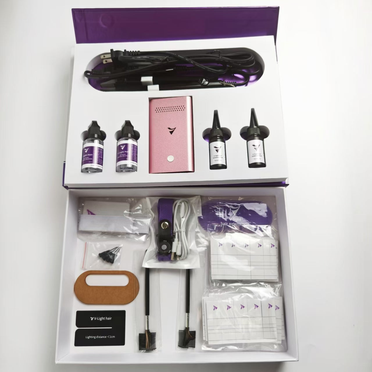 V-Light 2.0 Hair Extensions Machine Kit Full Kit (Free Shipping)