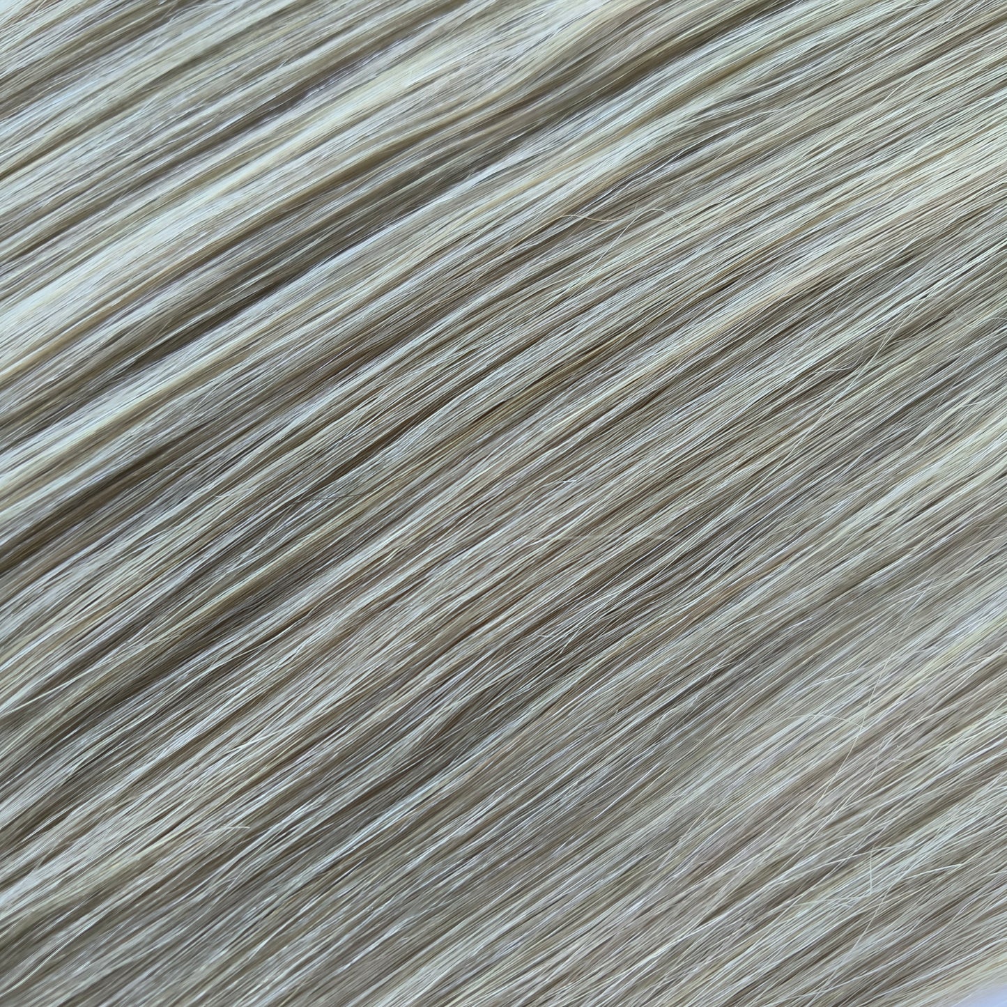 Feather weft hair extension /100% Keep-scaly hair 10A / Mixed color M#19/60/8 / Ready to ship