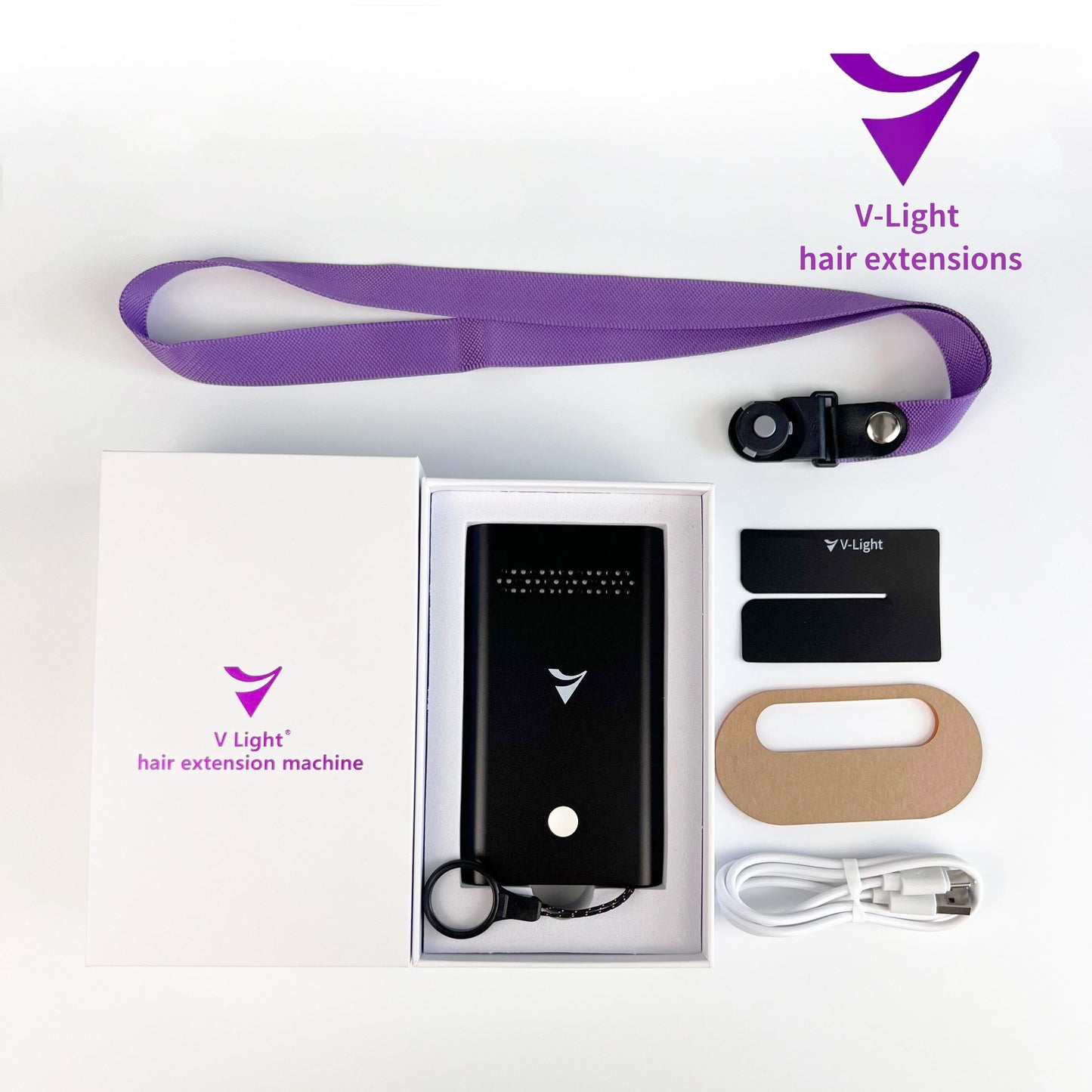 V-Light machine +resin glue/ Hot sale product combination (free shipping )