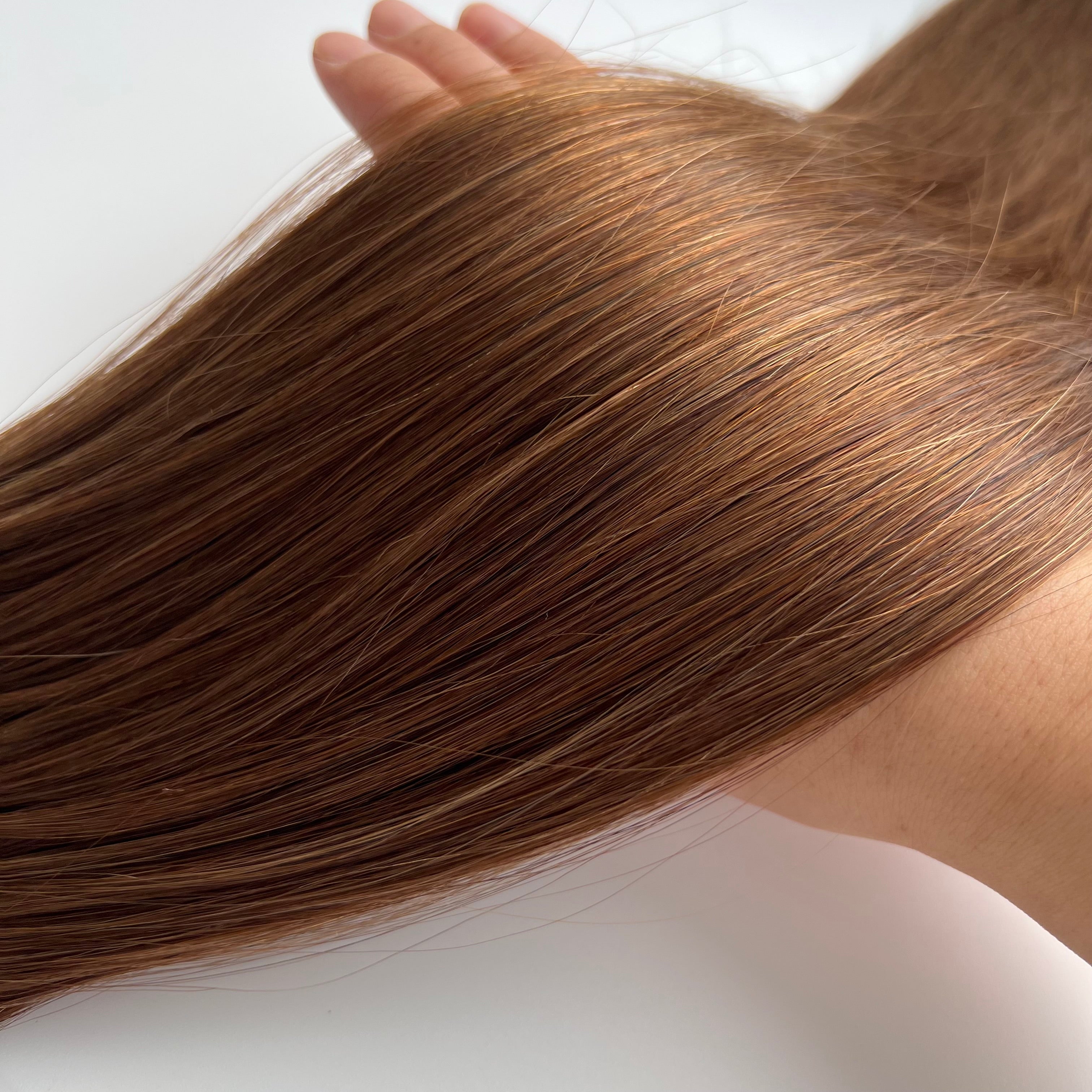 Korean Braiding pre-bonded tip hair/ 9A / Dark color 100g