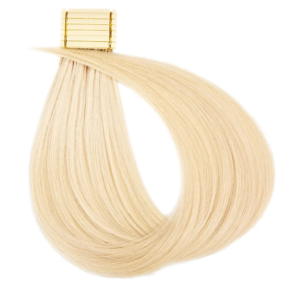 6D-2 hair extension 9A Remy hair/ Light Color /100g