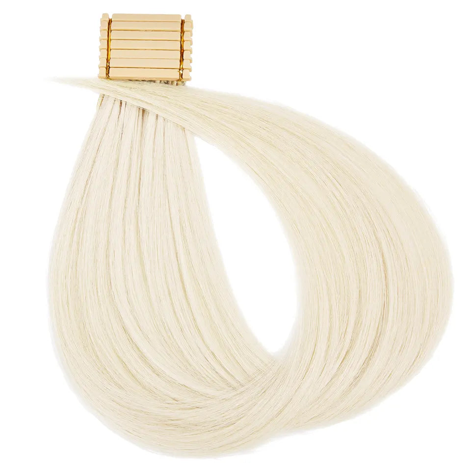 6D-2 hair extension 9A Remy hair/ Light Color /100g