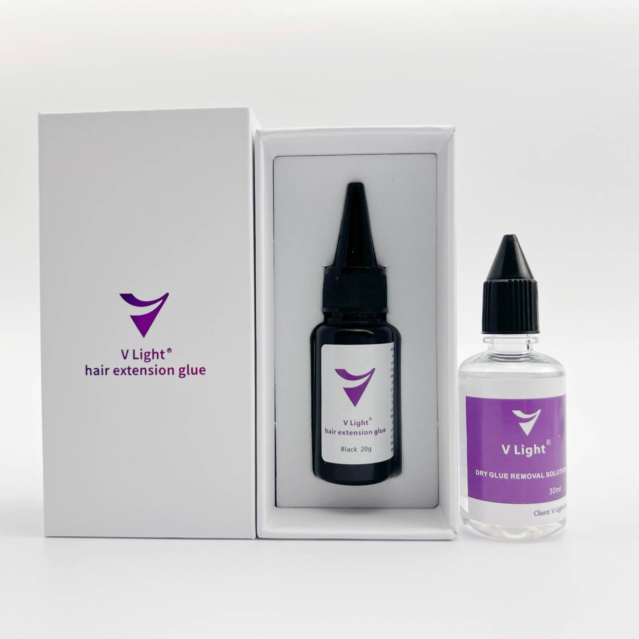 V-Light machine +resin glue/ Hot sale product combination (free shipping )