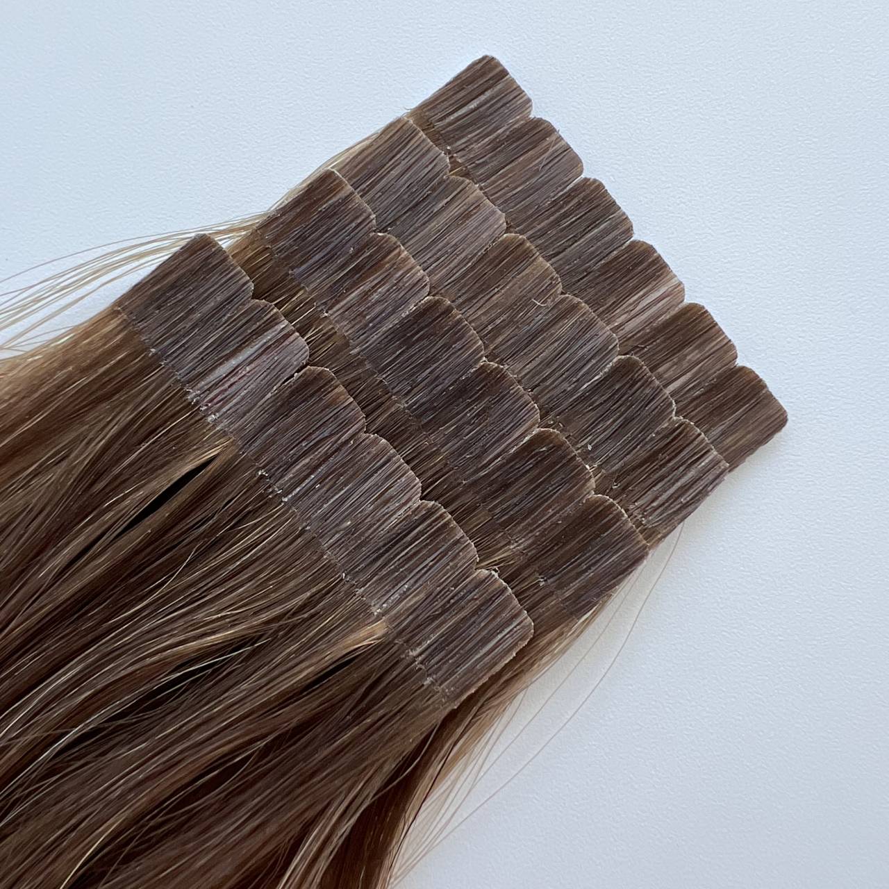 Mini Tape In Hair Extensions – 9A Virgin hair/ Dark Color