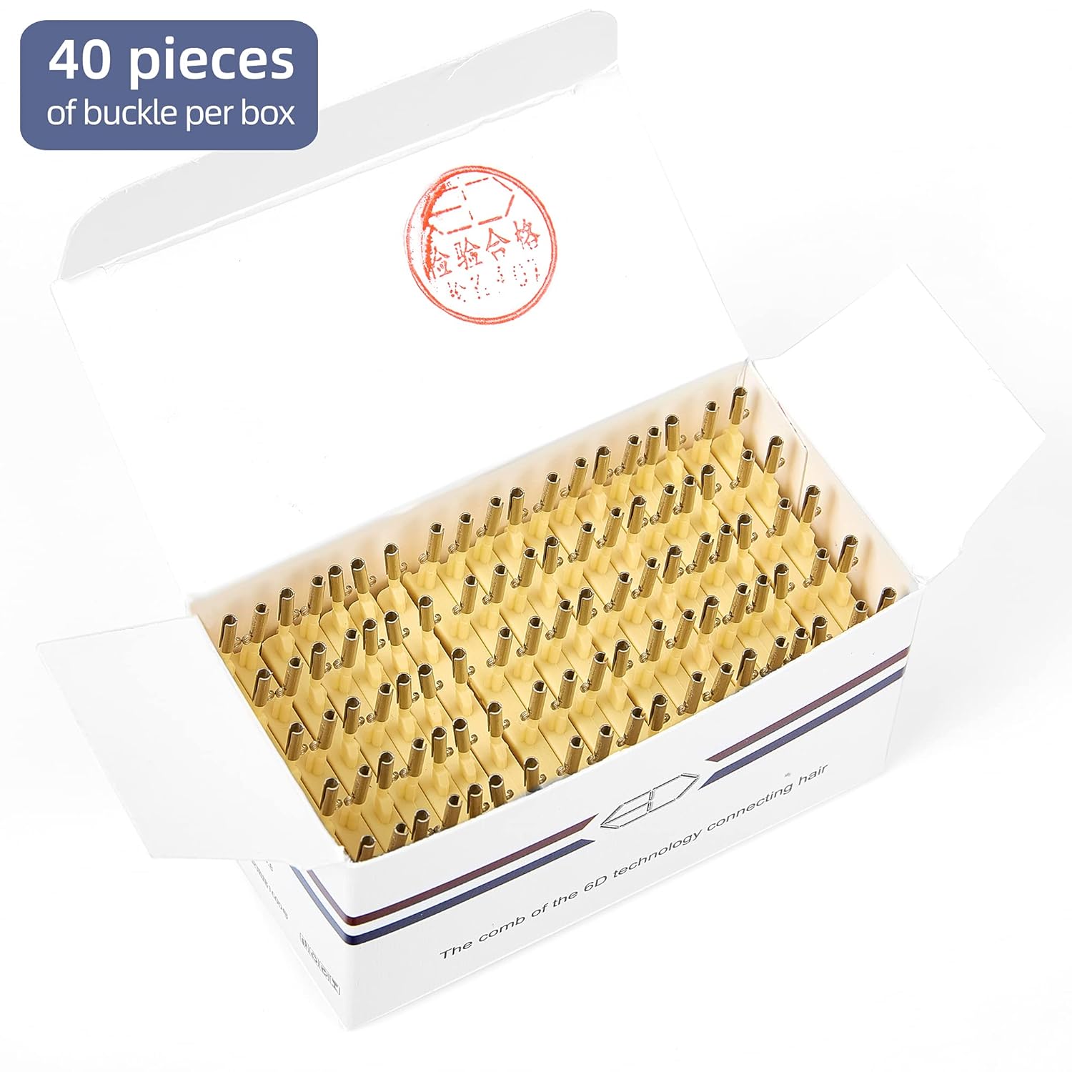 C-shaped Buckle for 6D-2 6D 2nd Generation Hair Extensions