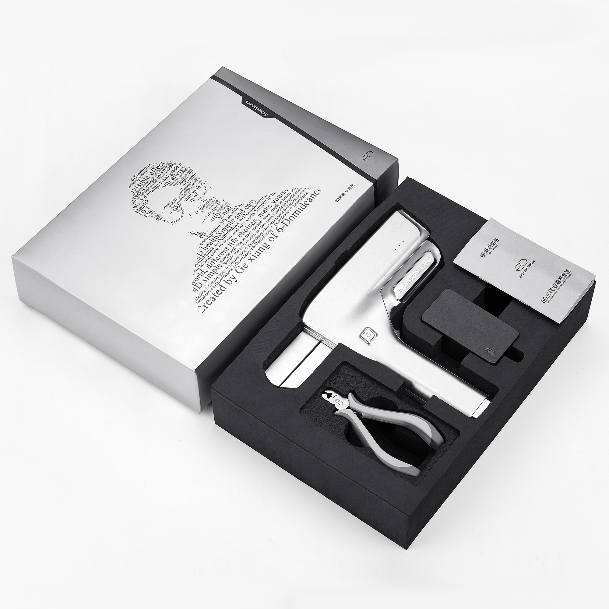 6D3 Hair Extensions Experience Kit/ Mchine Kit+ hair extensions 100g (Free Shipping)