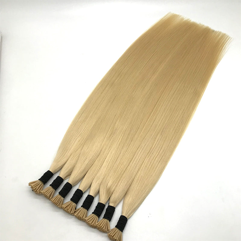 I tip 9A Virgin hair Light color 100g