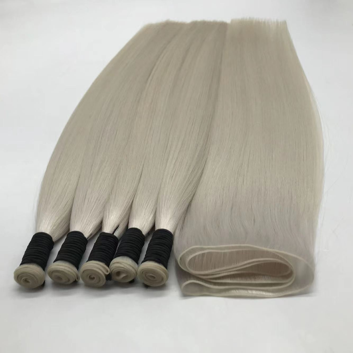 Genius Hair Weft / Double drawn 10A /  Light color 100g