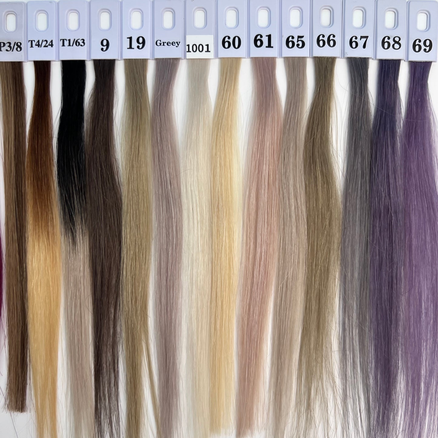 M tip 9A/ Virgin hair light color /100g