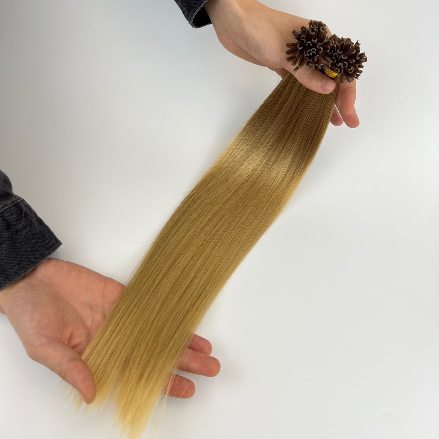 U tip 9A/ Virgin hair light color /100g