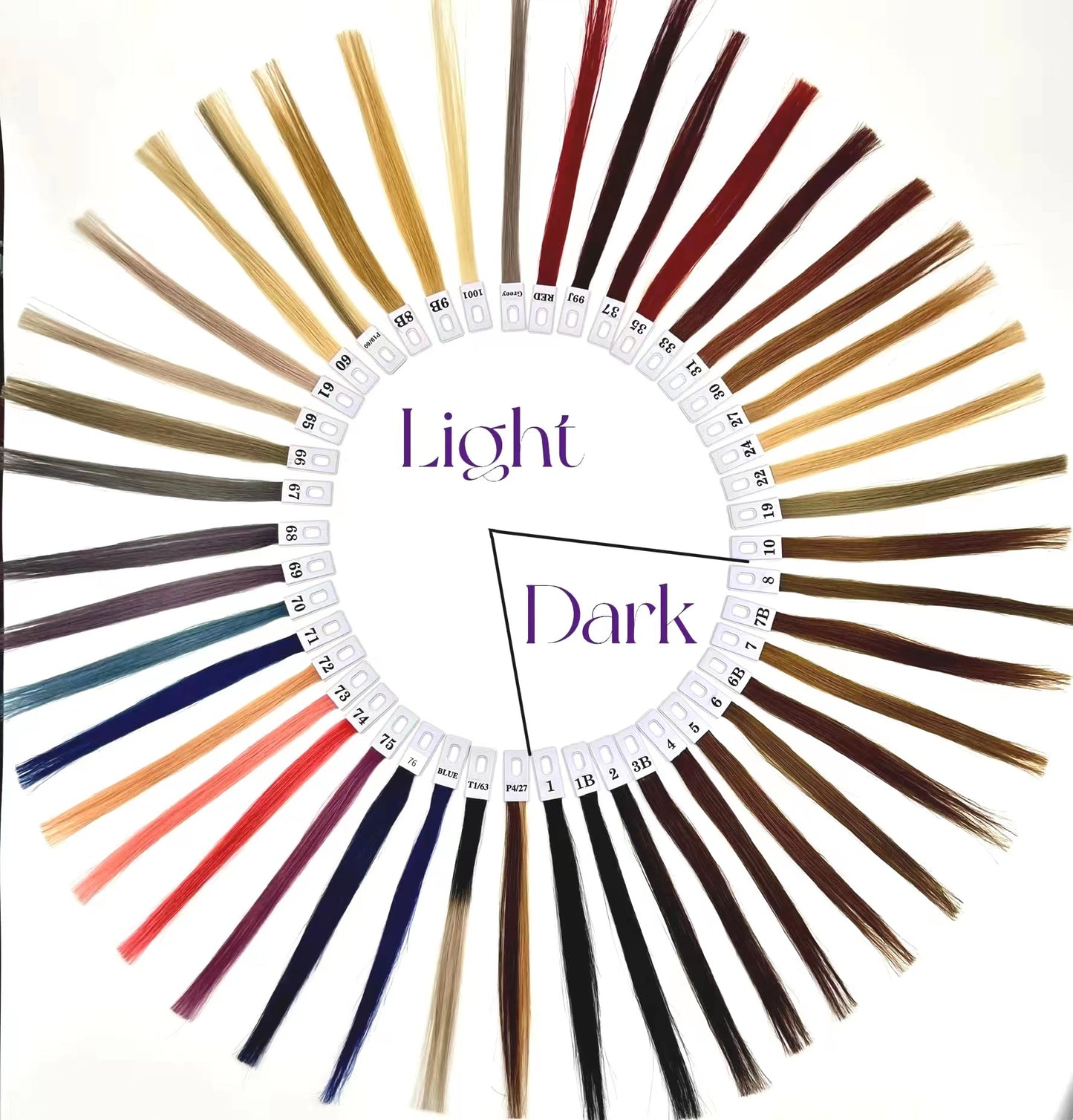 Double line feather hair extension /100% human hair/ 9A Dark color/ Virgin hair