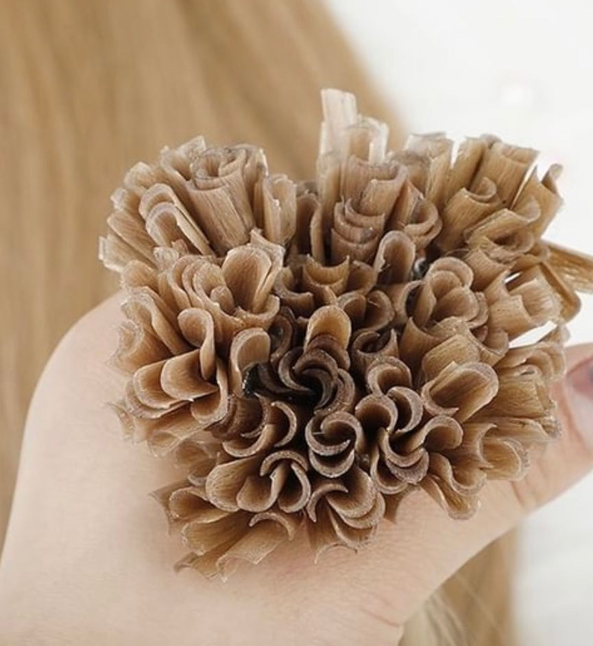 U tip 9A/ Virgin hair light color /100g