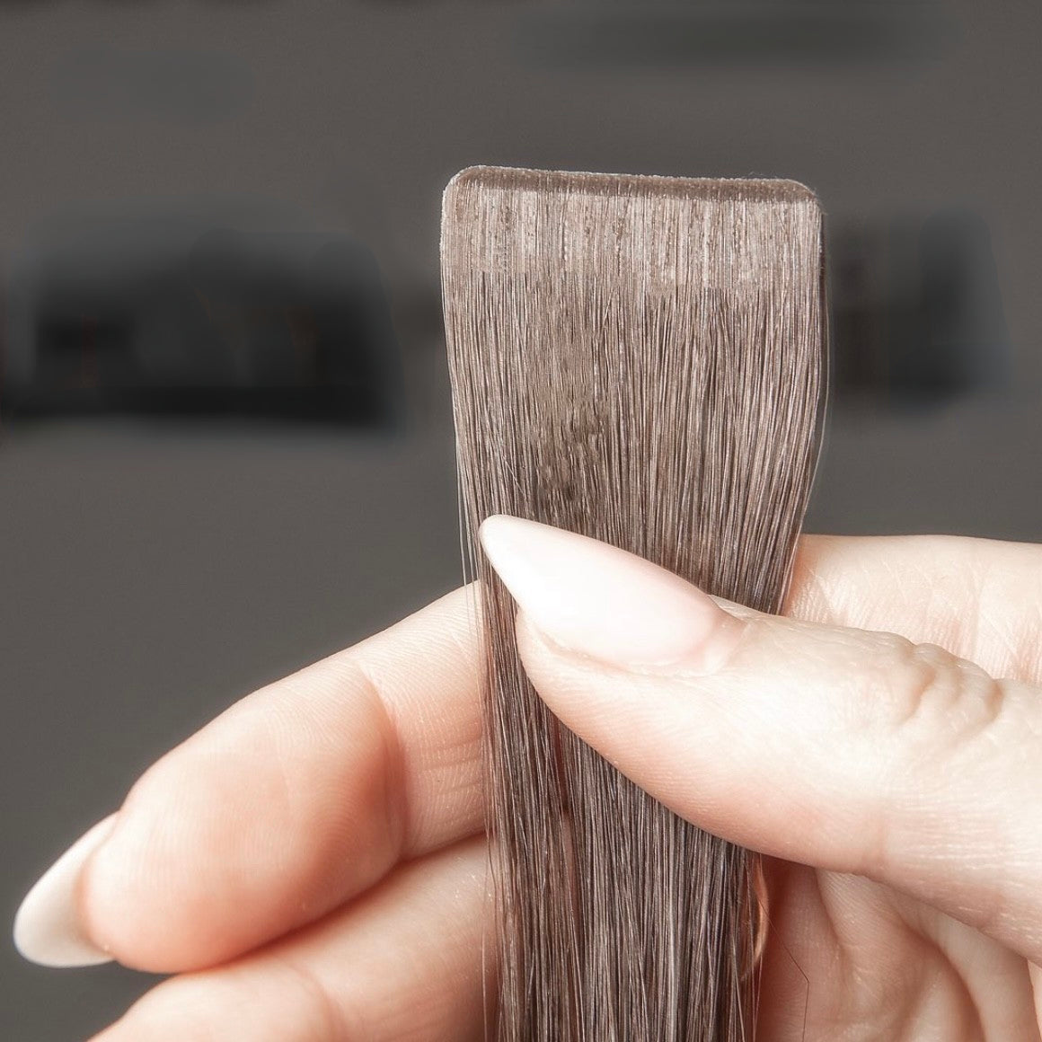 Invisible Tape-in-hair/ 10A Virgin hair / Dark color 100g