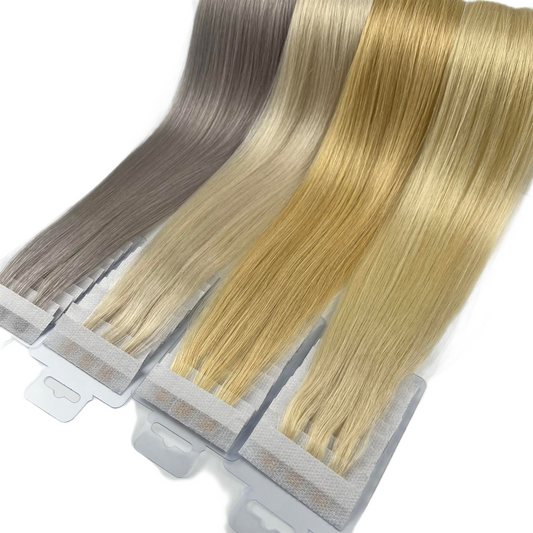 V-LIGHT hair extension piece/ 9A Remy hair /Light Color  / 150g