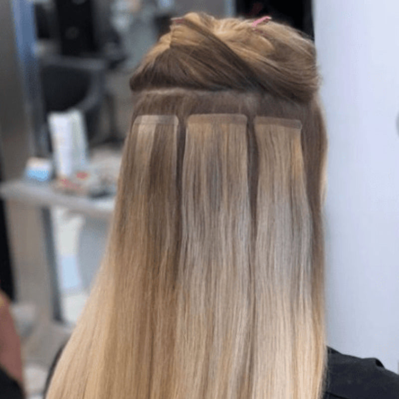 Invisible Tape-in-hair/ 10A Virgin hair / Dark color 100g