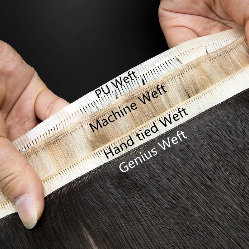 Hair  extension weft