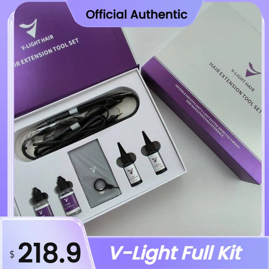 V-light Hair Extension Full Kit（free shipping--Upgraded Packaging Box）