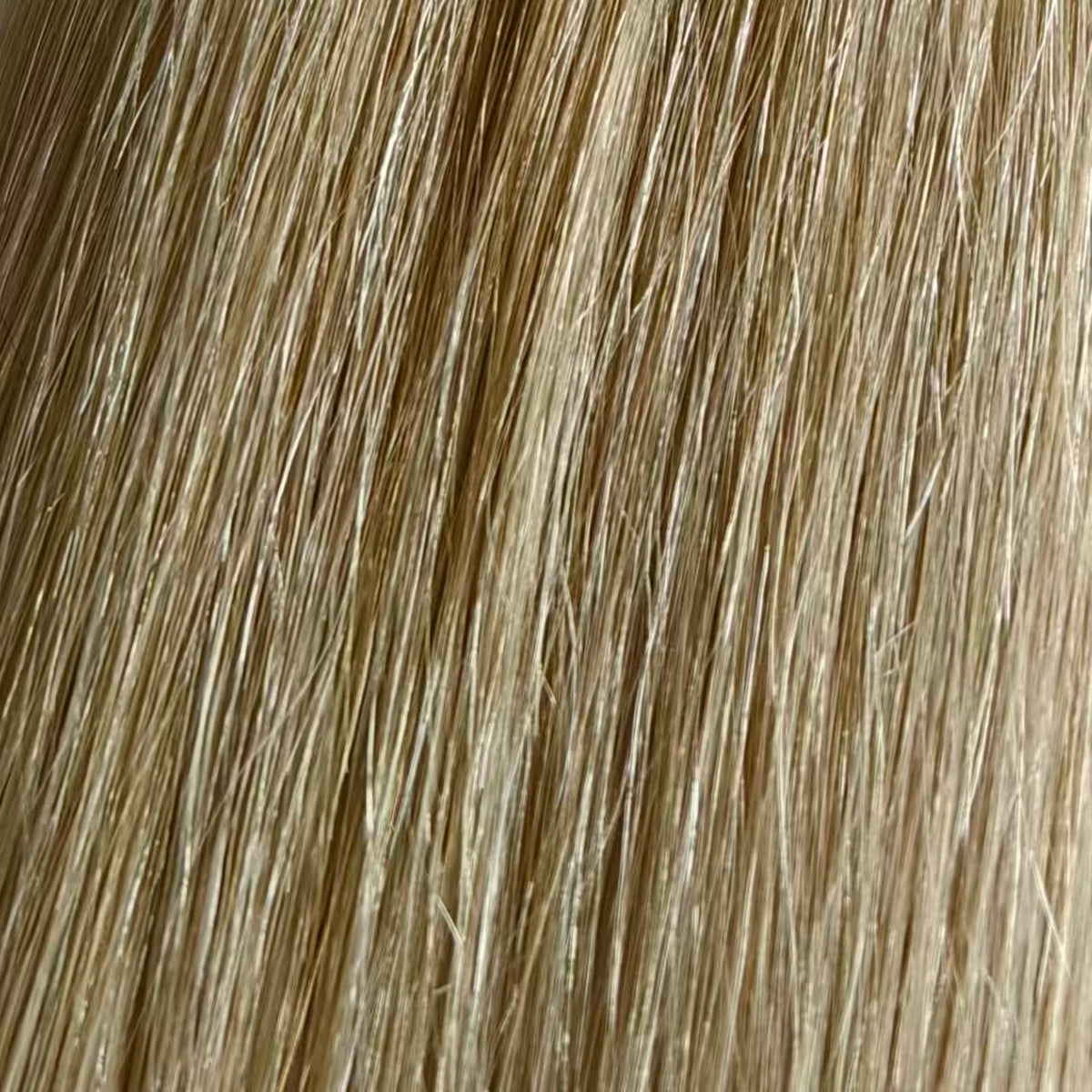 Feather weft hair extension/ single drawn 9A/ Light color