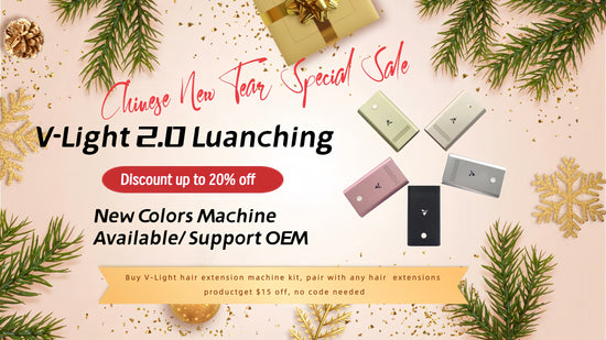 V-LIGHT hair extensions – V-light hair extensions