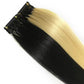 6D hair extension 9A Virgin hair/ Light Color /100g