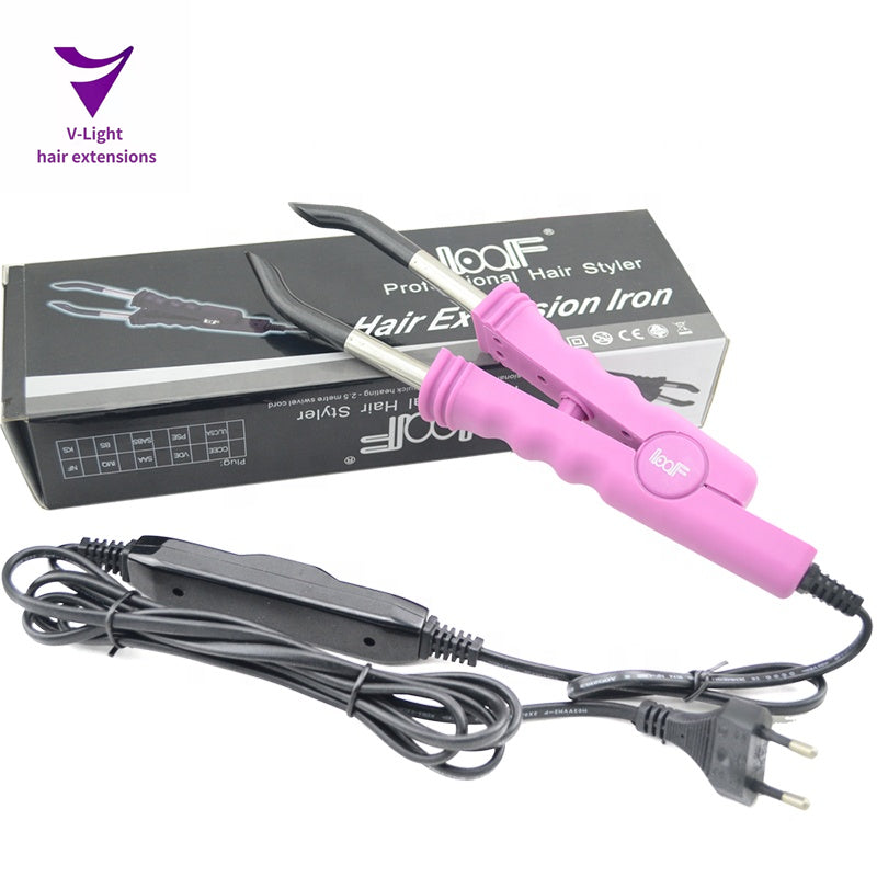 Flat Tip Hot Fusion Tool – Professional Hair Extension Heating Tool