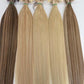 6D hair extension 9A Virgin hair/ Light Color /100g