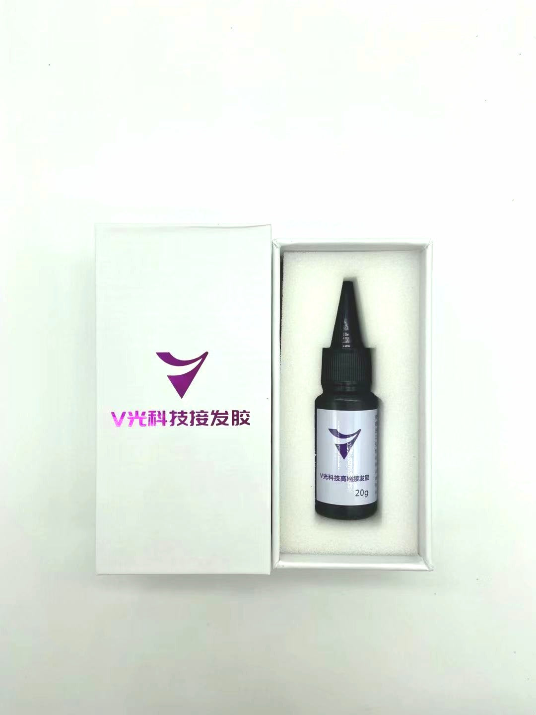 V-Light UV glue 5 bottles – V-light hair extensions