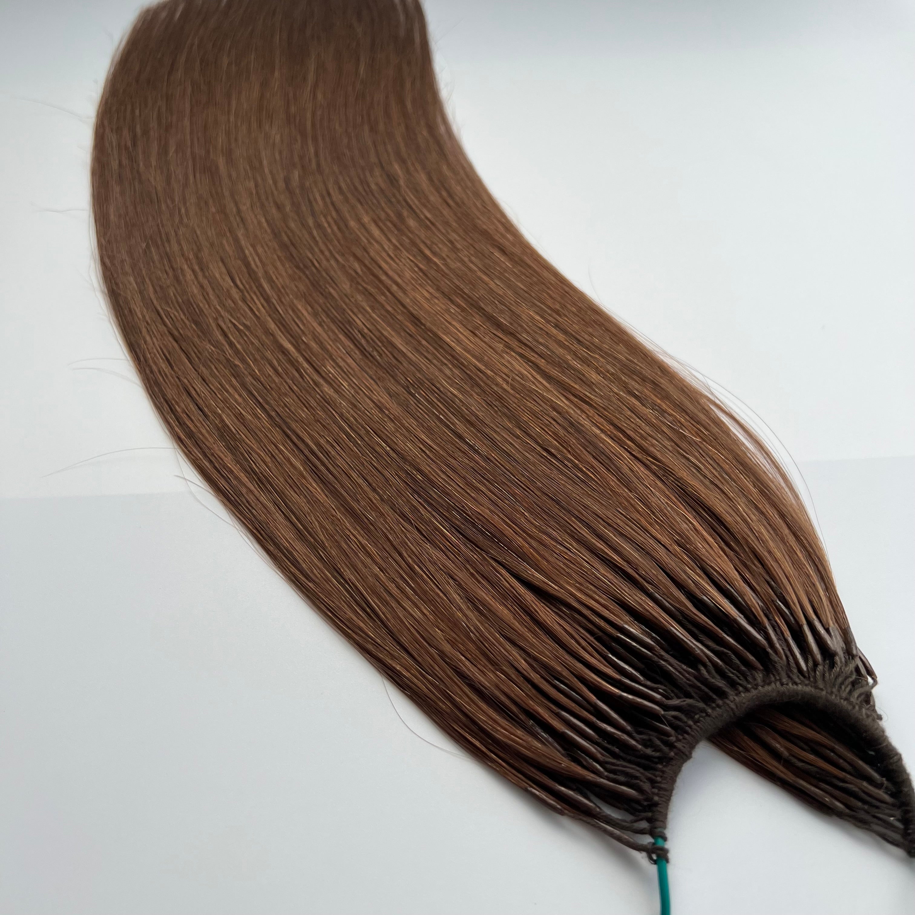 Korean Braiding pre-bonded tip hair/ 9A / Dark color 100g