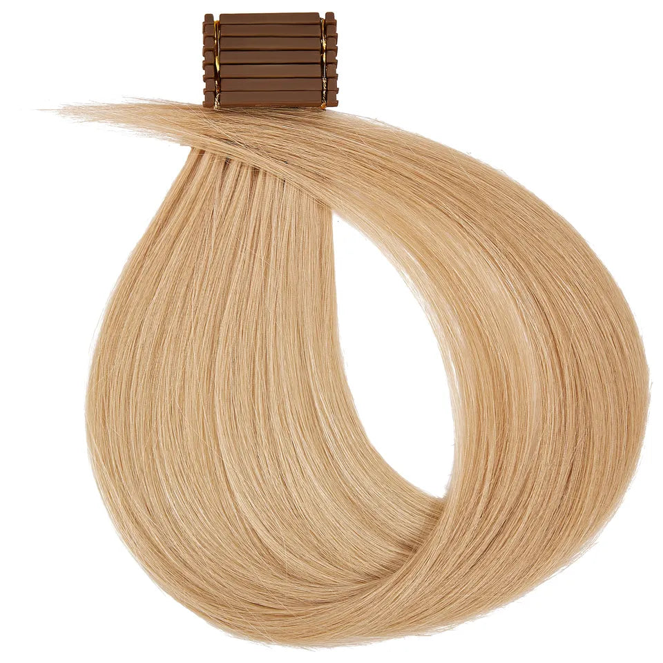 6D-2 hair extension 9A Remy hair/ Light Color /100g