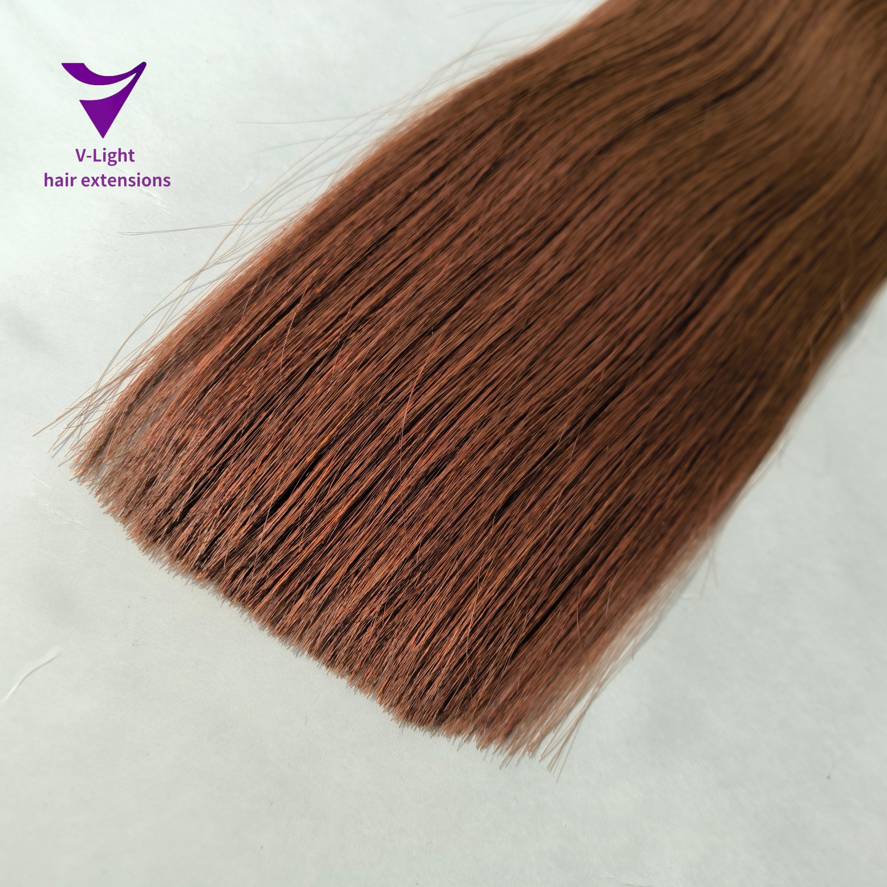 Invisible Tape-in weft / virgin hair 10A Dark color