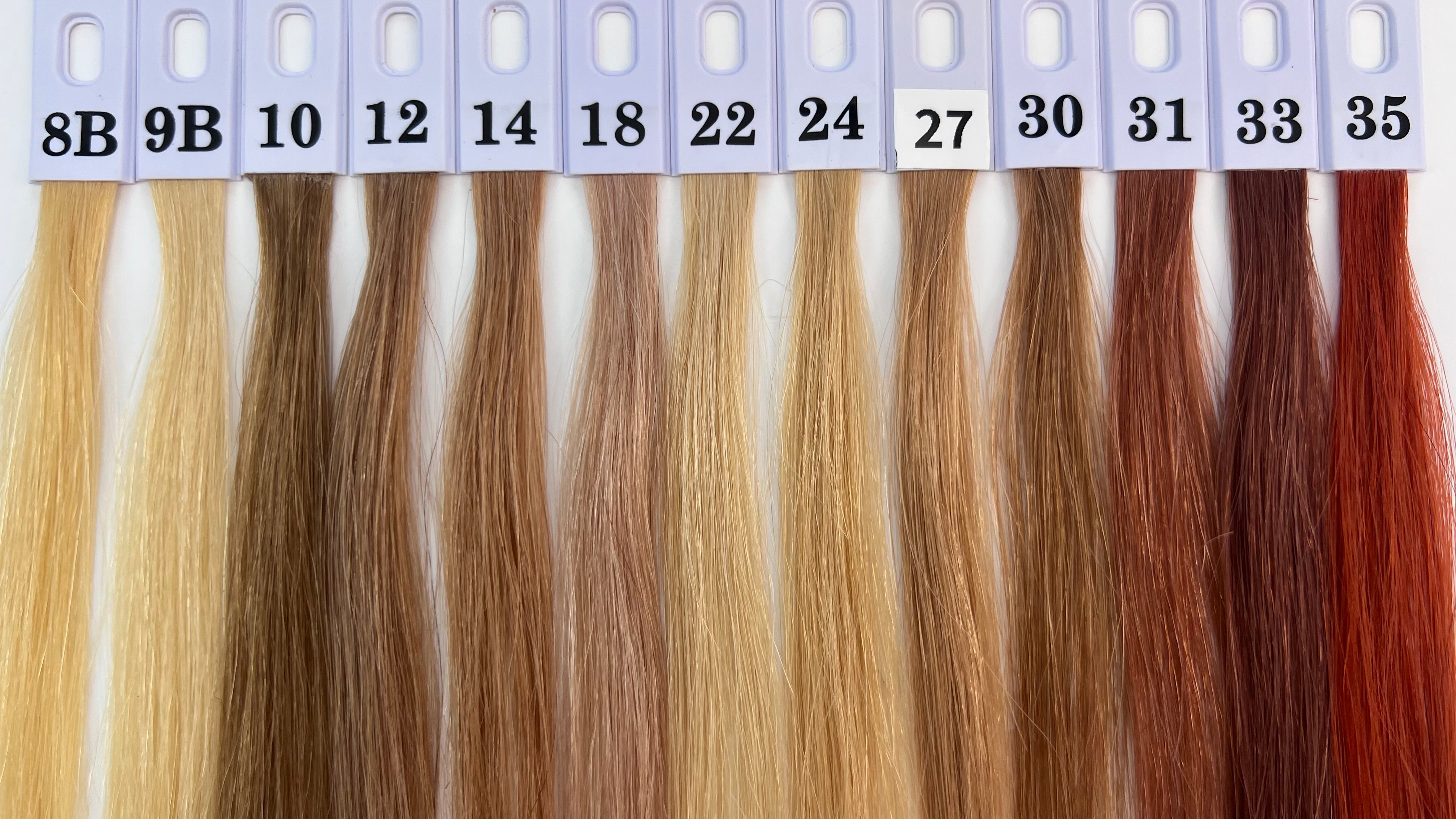 Invisible Butterfly weft / virgin hair 10A Light color