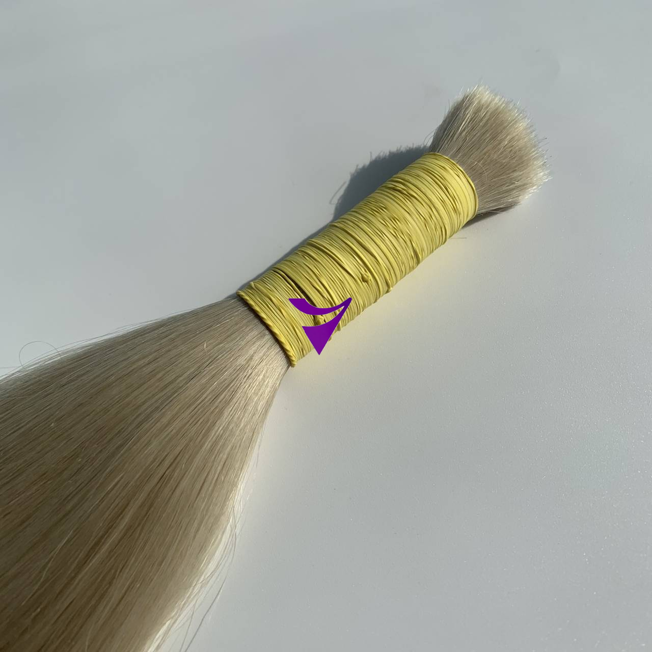 Bulk Hair Extensions-- Virgin hair light color