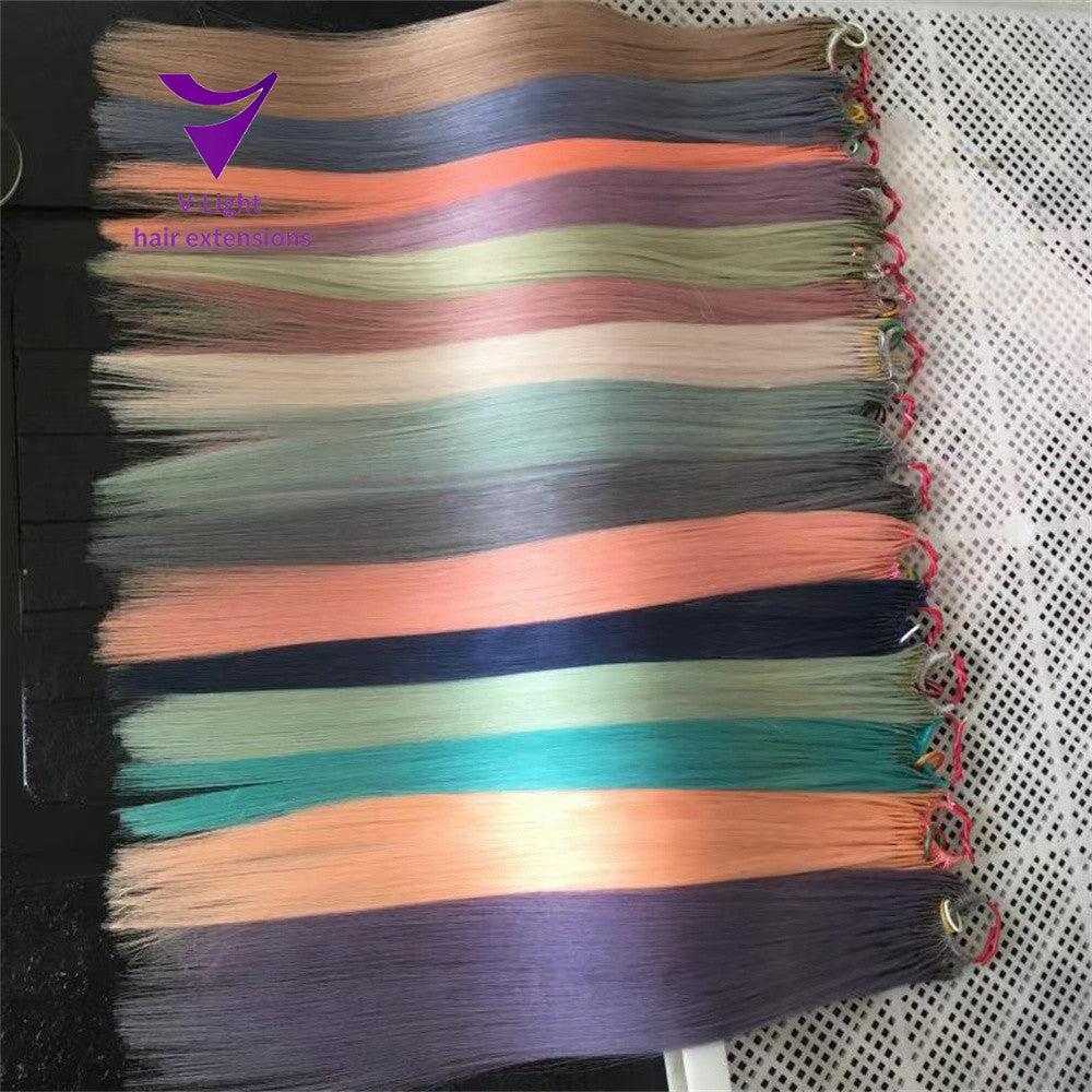 Krorean Braiding Pre-bonded 9A / Light color 100g