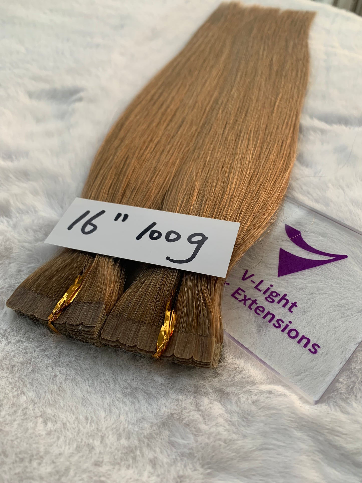 Mini Tape In Hair Extensions / 16" #8 / Ready to ship