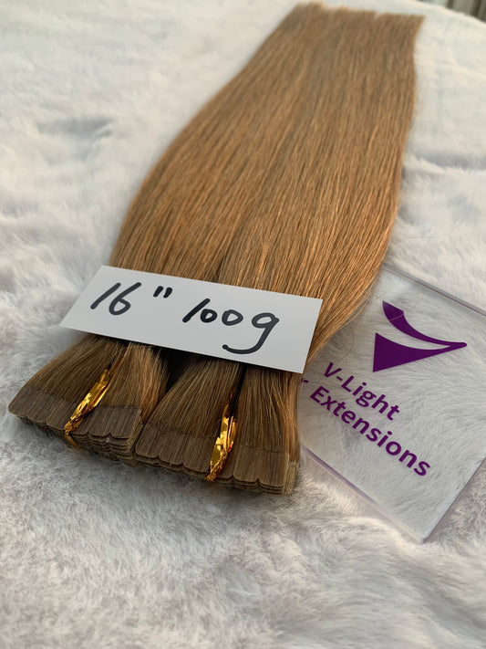 Mini Tape In Hair Extensions / 16" #8 / Ready to ship