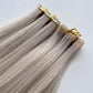 Invisible tape hair extension / double drawn 10A/  Light color 100g