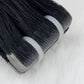 Invisible Tape-in-hair/ double drawn 10A/ Dark color 100g