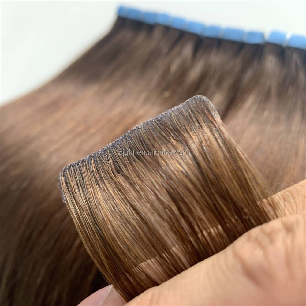 Invisible Tape Hair / 9A Remy hair/ Dark color 100g