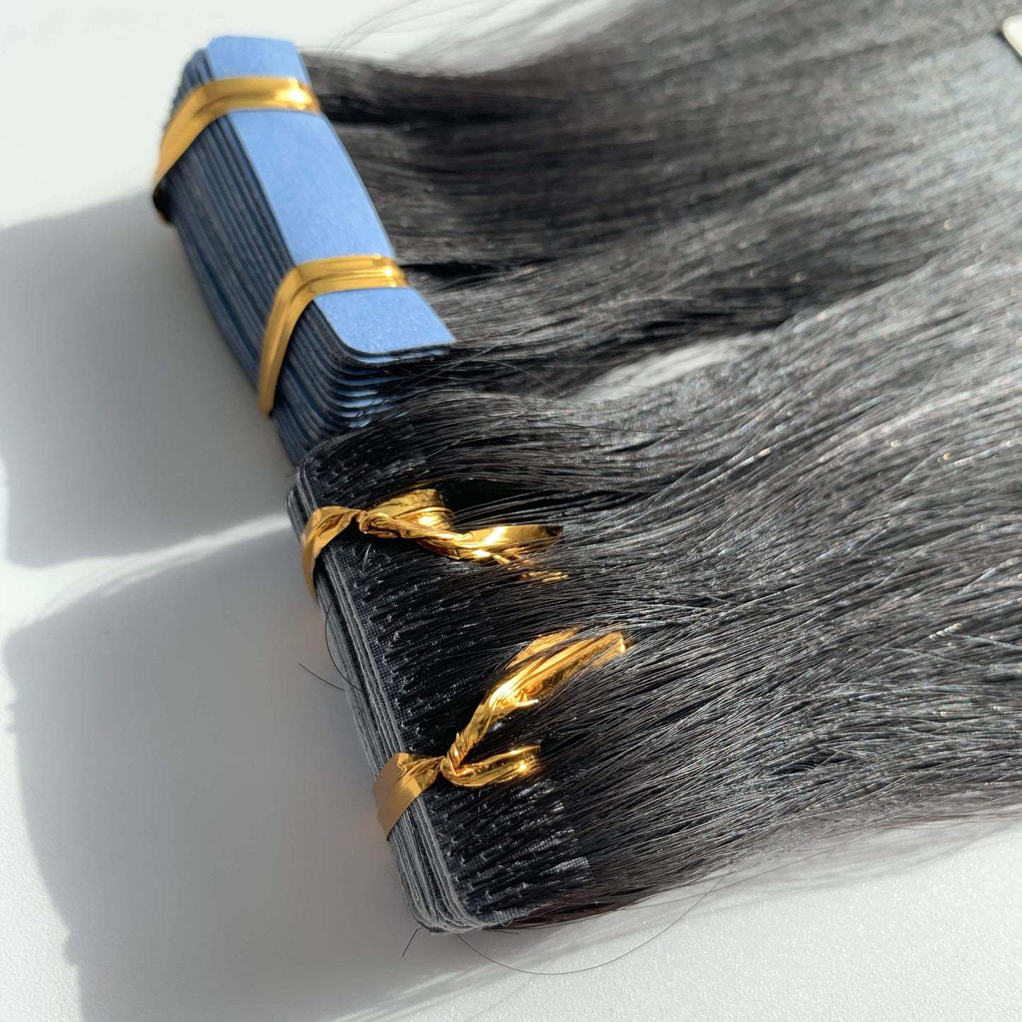 Invisible Tape-in-hair/ double drawn 10A/ Dark color 100g