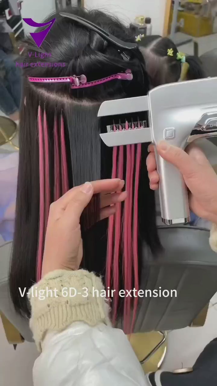 6D3 Hair Extensions Machine Kit （Free Shipping）