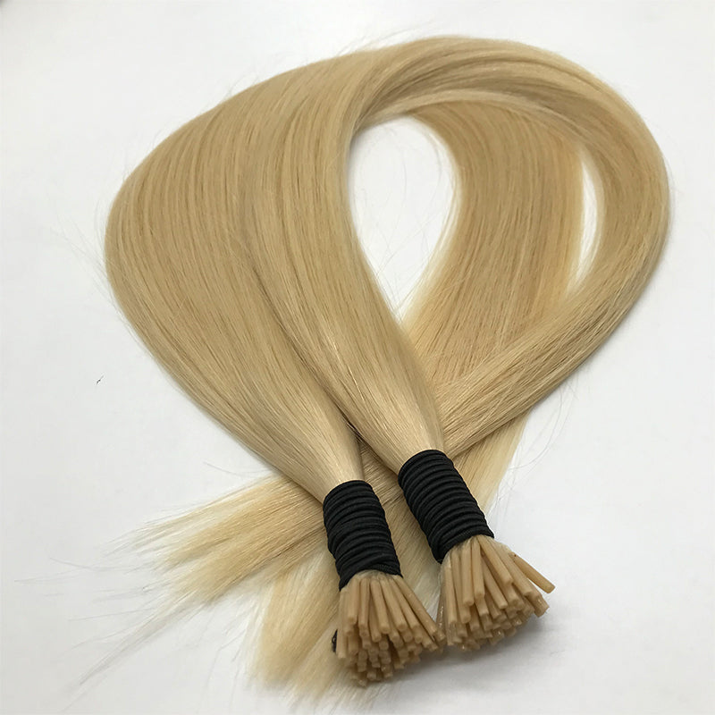 I tip  9A  Virgin hair Light color  100g