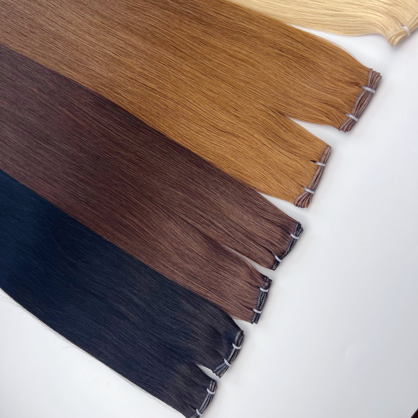 Genius Hair Weft  9A / Virgin Hair / Dark color  100g