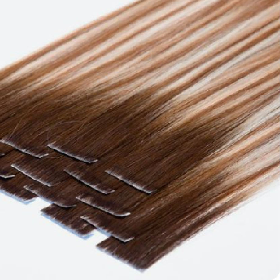 Invisible Tape-in-hair/ 10A Virgin hair / Dark color 100g