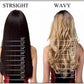 V Light hair extension / Remy hair/ 9A Dark color