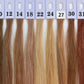 V-LIGHT hair extension piece  9A Virgin hair light colors 150g