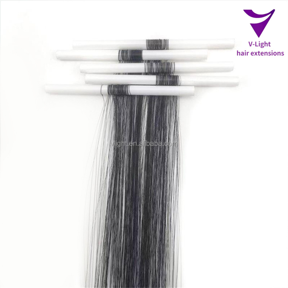 Zero-feeling straw hair extension fillers / 10A 4 hair/strand